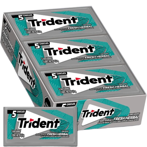 Trident Fresh Herbal x 18